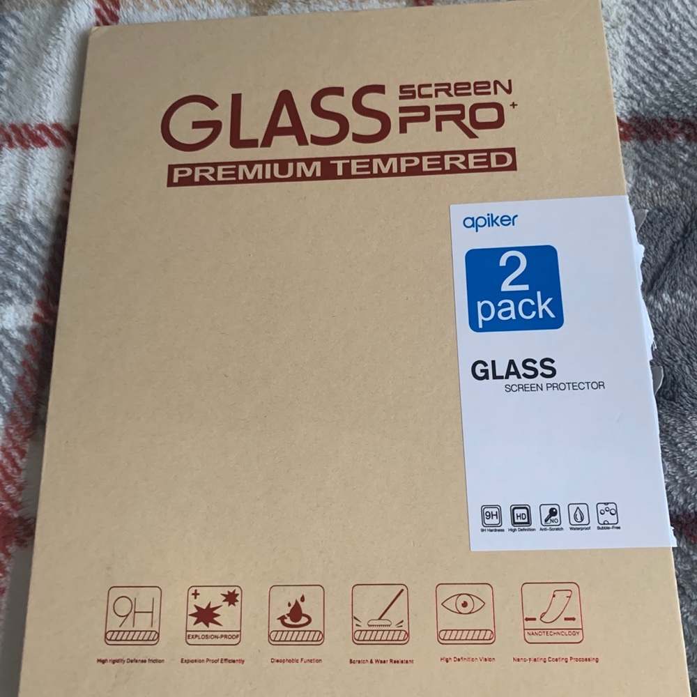 2 Pack Screen Protector iPad 8th gen. (10.2inch)